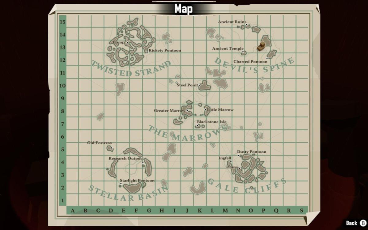 mapa da tabuleta de pedra draga 2