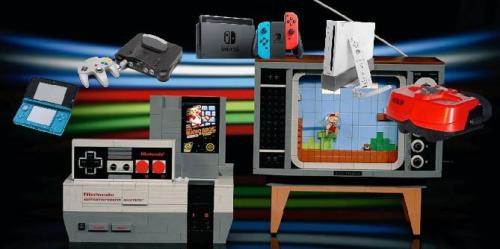 Consoles Nintendo que merecem conjuntos LEGO como o NES