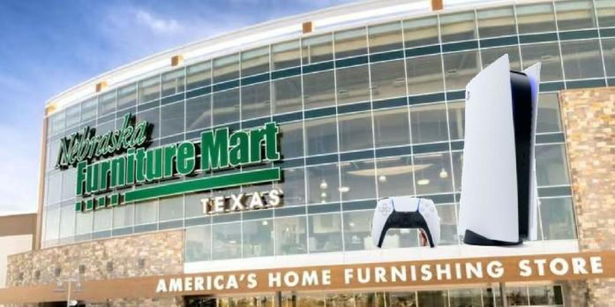 Consoles PS5 são encontrados em estoque em um Nebraska Furniture Mart de todos os lugares