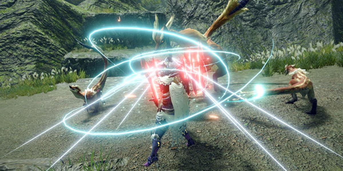 Monster Hunter Rise - Usando contra-pico de desempenho com Charge Blade