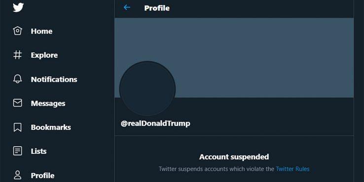 Conta do Twitter de Donald Trump suspensa indefinidamente