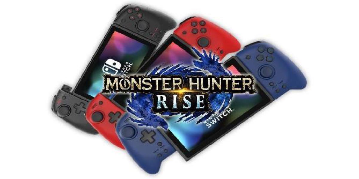Controlador de recepção Monster Hunter Rise Hori Split Pad Pro