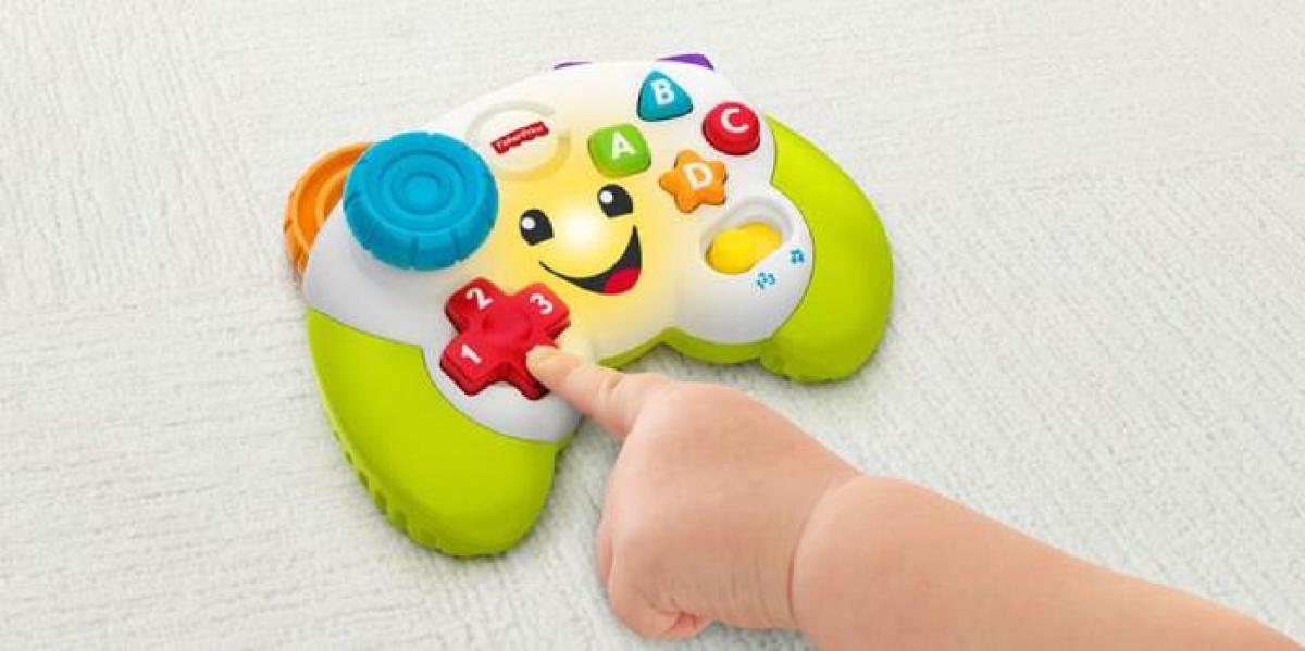 Controle de brinquedo da Fisher Price transformado em gamepad real
