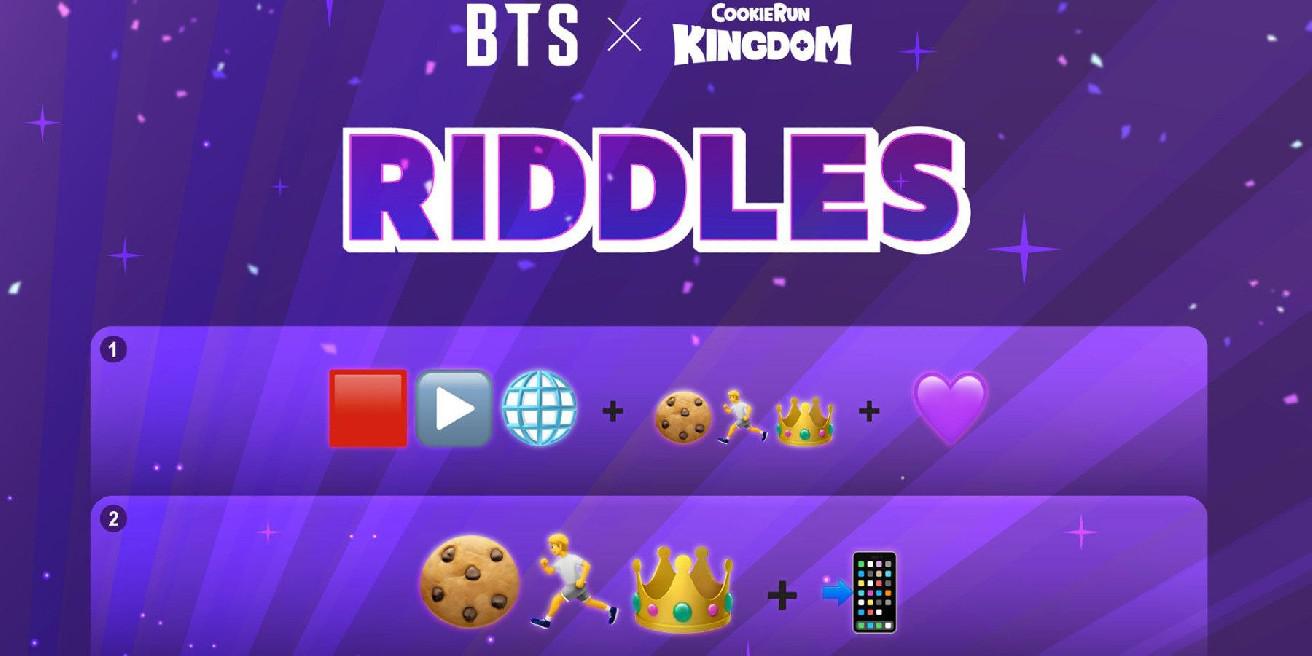 Cookie Run Kingdom BTS Riddle Resposta