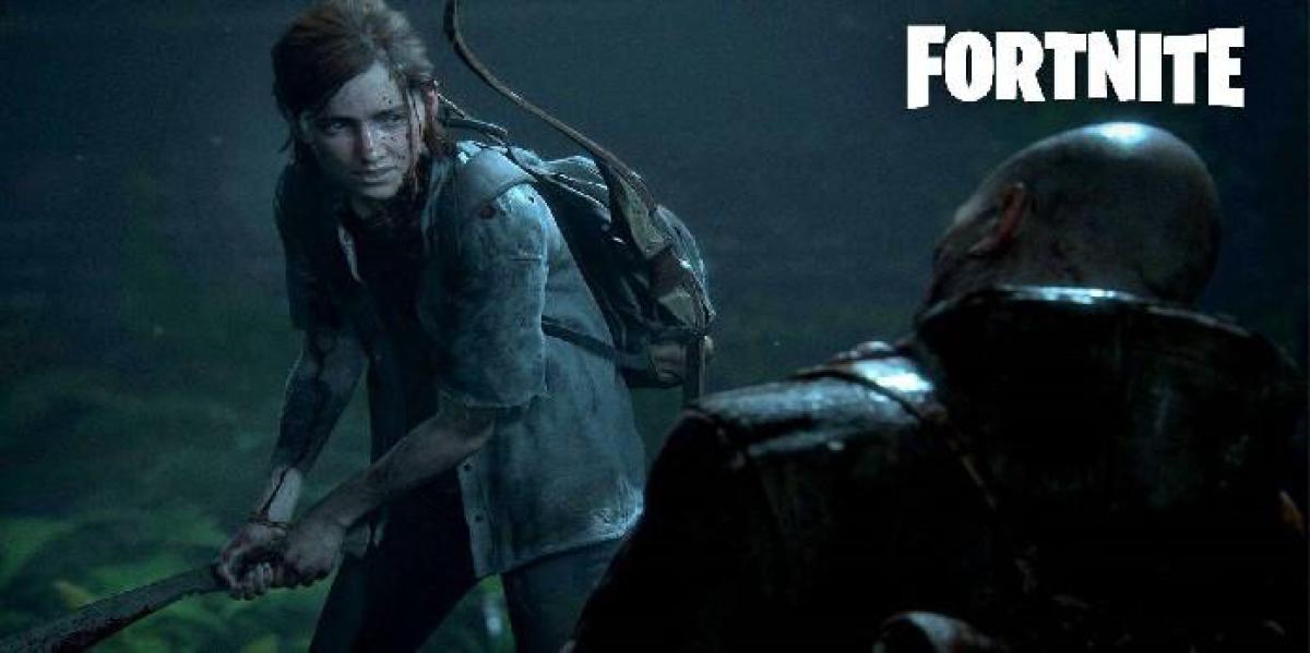 Cool The Last of Us 2 Fan Art parece uma tela de carregamento de Fortnite