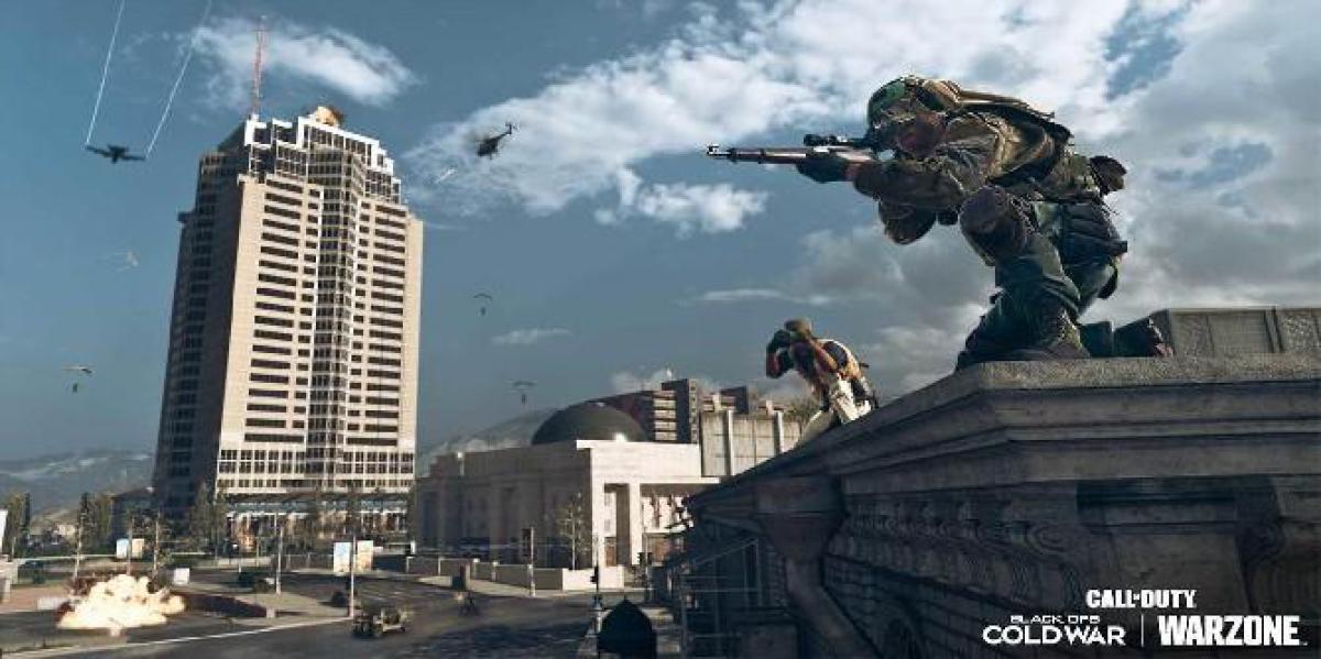 Correção de iluminação de Call of Duty: Warzone Verdansk 84 em andamento
