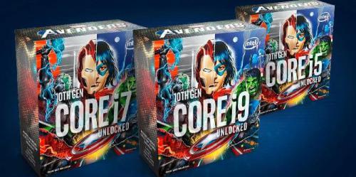CPU da Intel Marvel s Avengers apresenta embalagem dos Vingadores, mas não o jogo