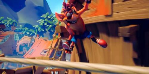 Crash Bandicoot 4: Já estava na hora – Visão estendida da jogabilidade no nível do pirata