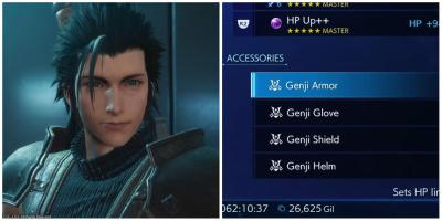 Crisis Core: Final Fantasy 7 Reunion – Como obter o Genji Armor Set
