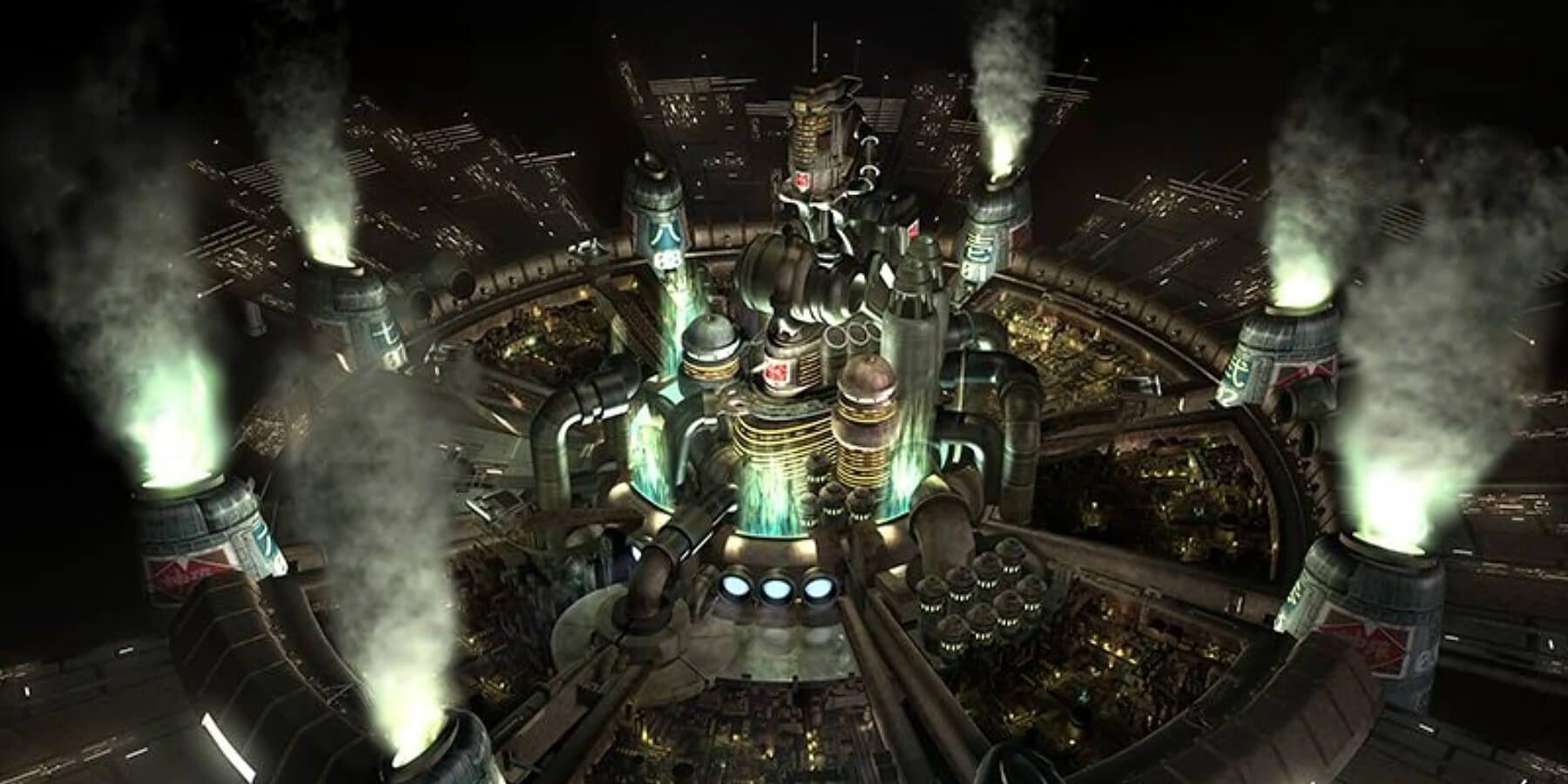 Crisis Core: Reunião de Final Fantasy 7 - O que os reatores Mako fazem?