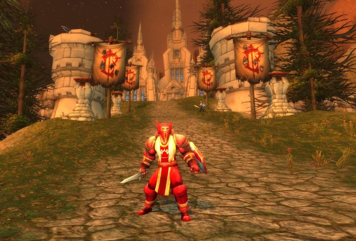 Soldado da Cruzada Escarlate do World of Warcraft