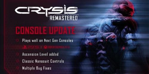 Crysis Remastered recebe atualizações para PS5 e Xbox Series X