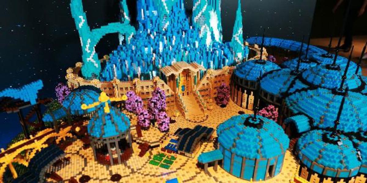 Crystarium City de Final Fantasy 14 recebe recreação massiva em LEGOs