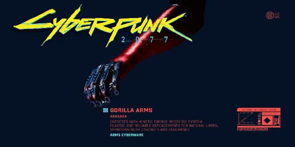 Cyberpunk 2077: Como obter armas de gorila