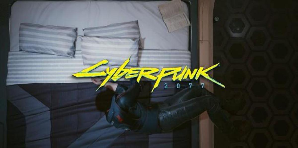 Cyberpunk 2077 corrige a estranha posição de dormir de V