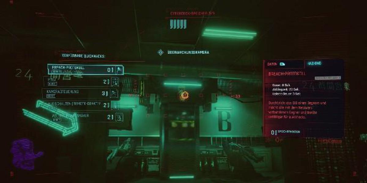 Cyberpunk 2077: Solucionador de protocolo de violação para hackers fáceis