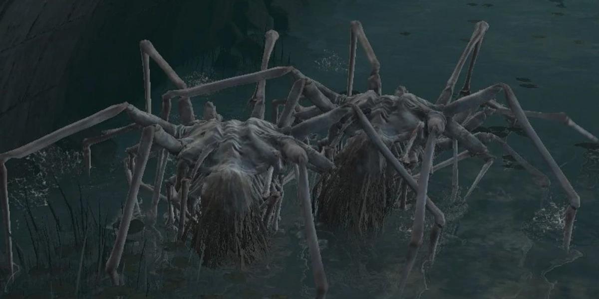 Dark Souls Series Freaky Enemies Sewer Centipede