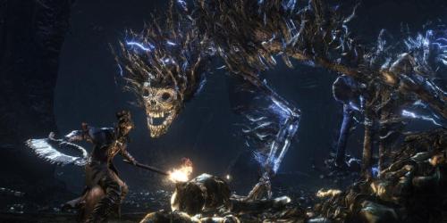 Darkbeast Paarl é um conceito de chefe estranho que Bloodborne quase aperfeiçoa