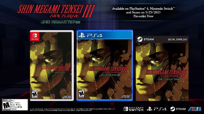 Data de lançamento do Shin Megami Tensei 3 Nocturne Remaster confirmada, chegando ao PC