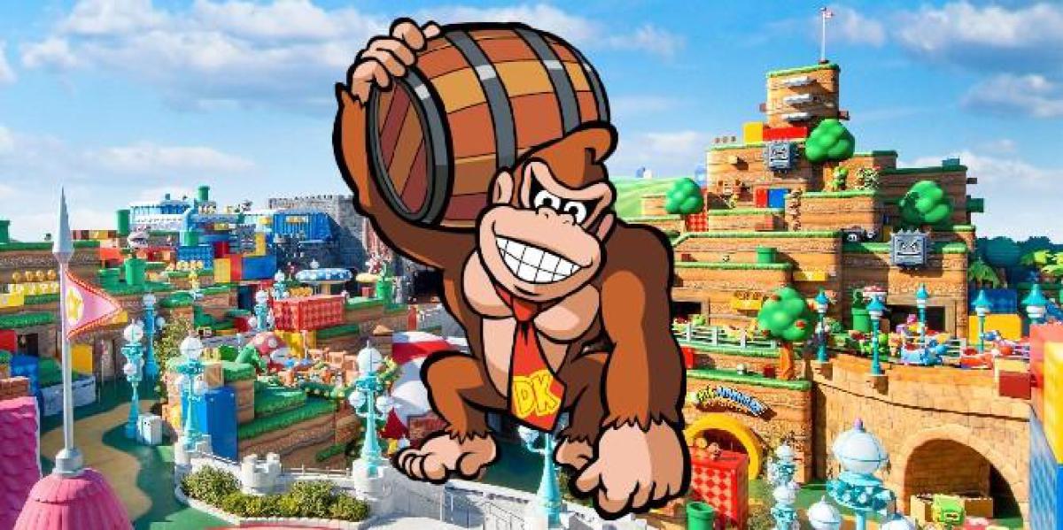 Dataminers do Super Nintendo World encontram evidências de planos de Donkey Kong
