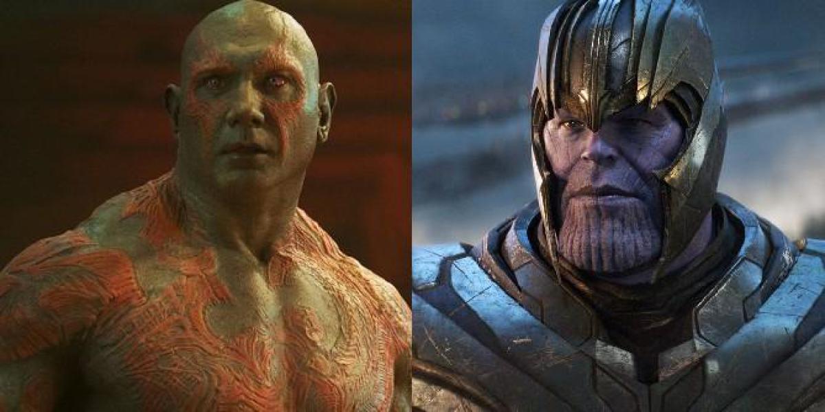 Dave Bautista deseja que Drax tenha matado Thanos em Vingadores: Ultimato