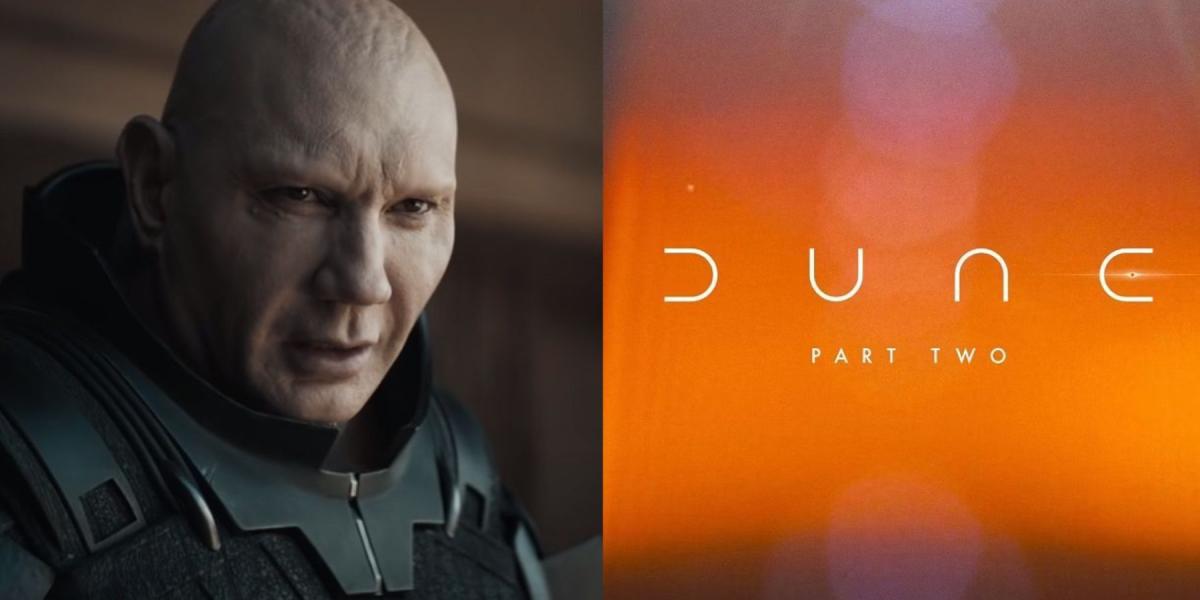 Dave Bautista revela como Dune: Parte 2 melhora no primeiro filme