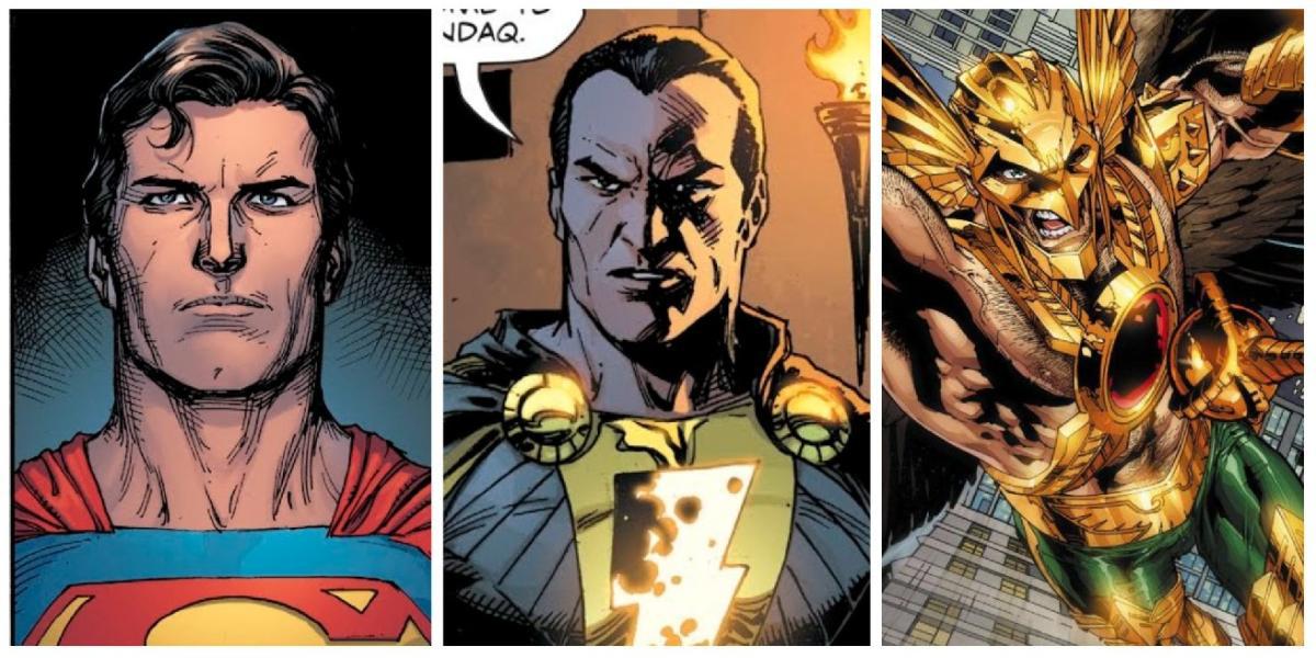 DC: 9 personagens derrotados por Black Adam nos quadrinhos