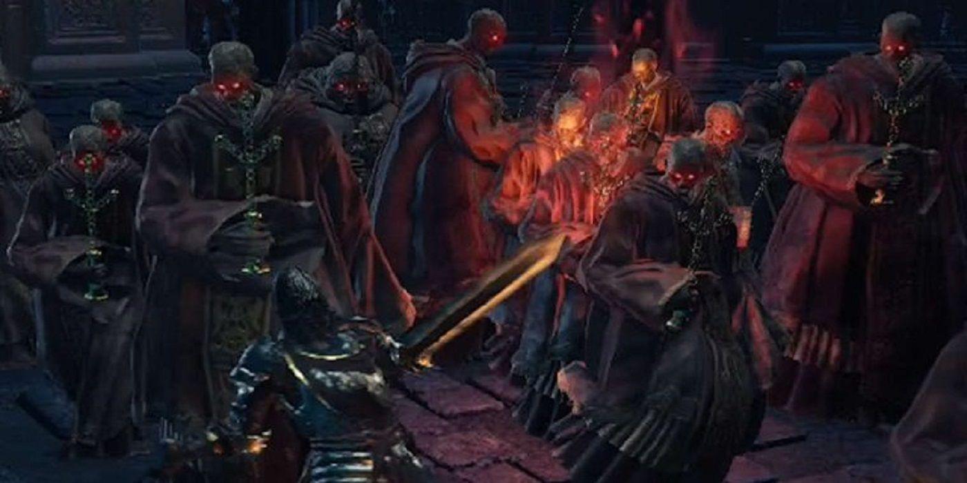 Deacons of the Deep de Dark Souls 3 são um excelente exemplo de um truque de FromSoftware de longa duração