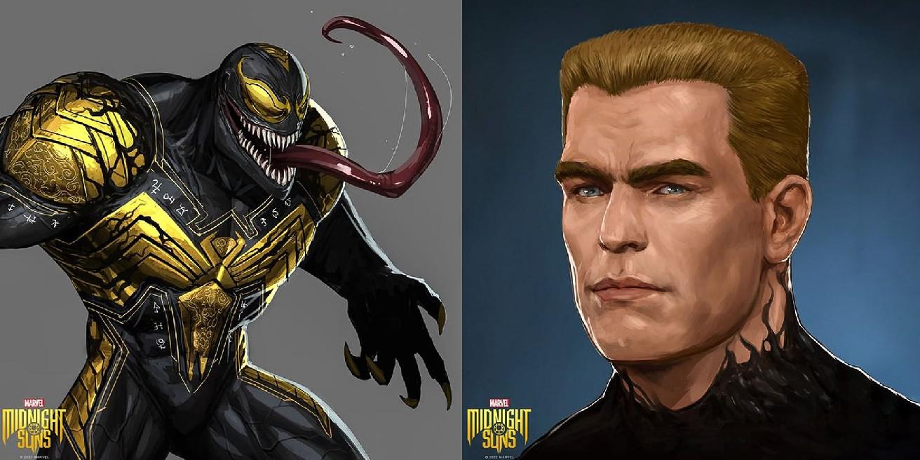 Deadpool revela arte conceitual de Morbius e Venom para Midnight Suns