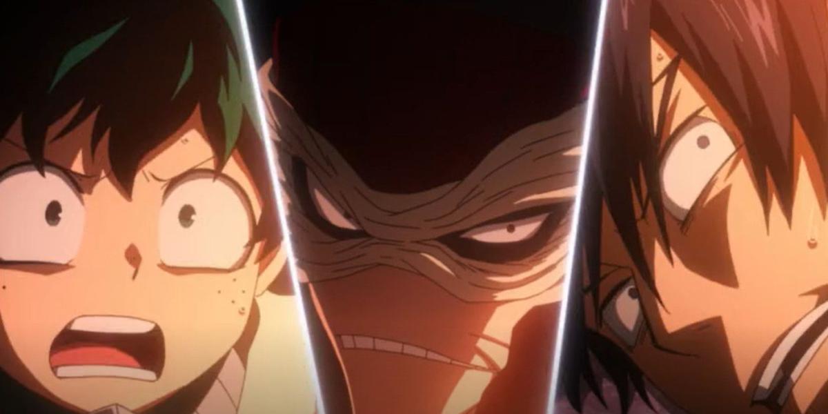 My Hero Academia Hero Killer Stain, incompreendido o tempo todo Deku, Stain e Tenya Iida