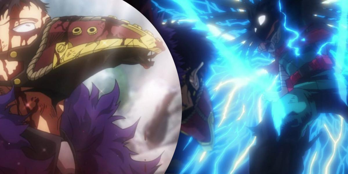 Vilões de My Hero Academia Derrotados por Deku e Eri Vs Overhaul