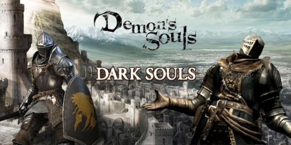 Demon s Souls e Dark Souls compartilham um truque semelhante no início