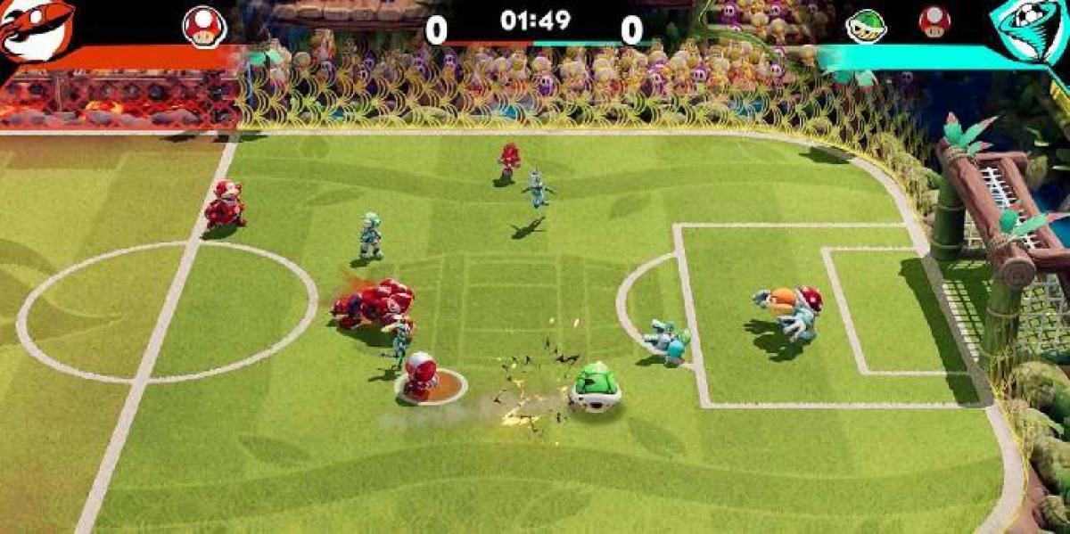 Demonstração online de Mario Strikers: Battle League é anunciada