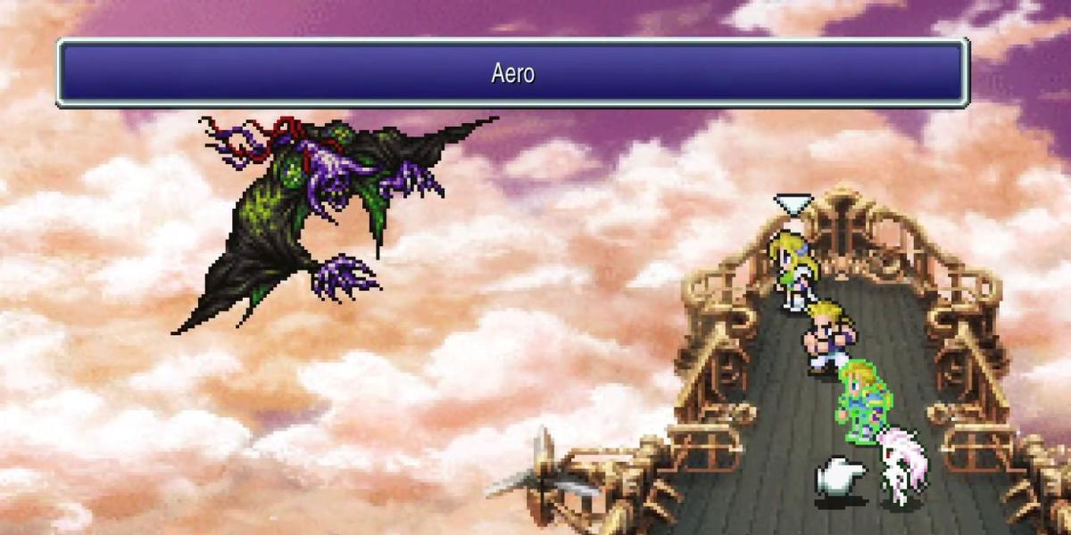 Deathgaze lança Aero em Final Fantasy 6