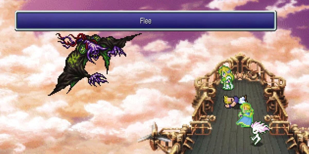 Deathgaze foge em Final Fantasy 6