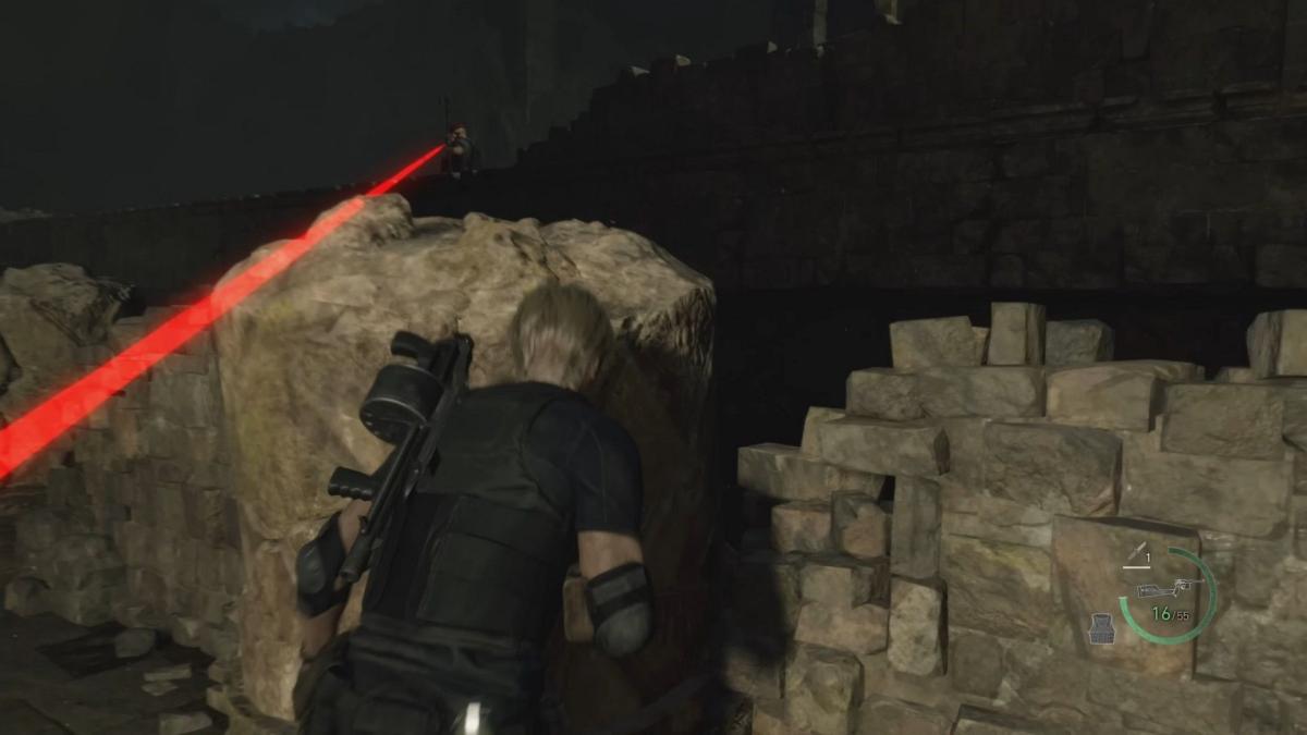 Resident Evil 4 Remake Krauser Laser