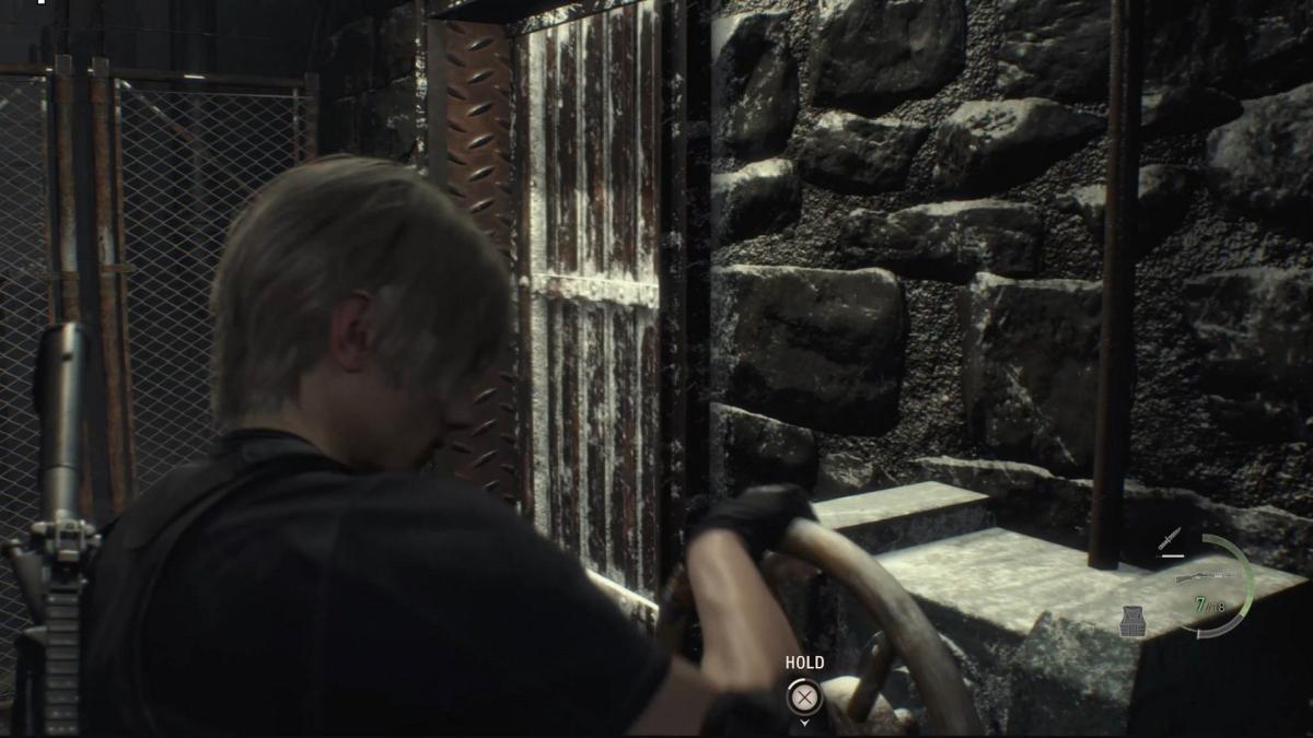 Resident Evil 4 Remake Verdugo porta trancada