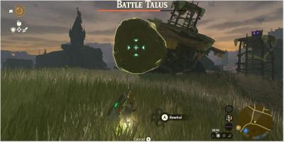 Derrote Talus facilmente em Zelda: Tears of the Kingdom