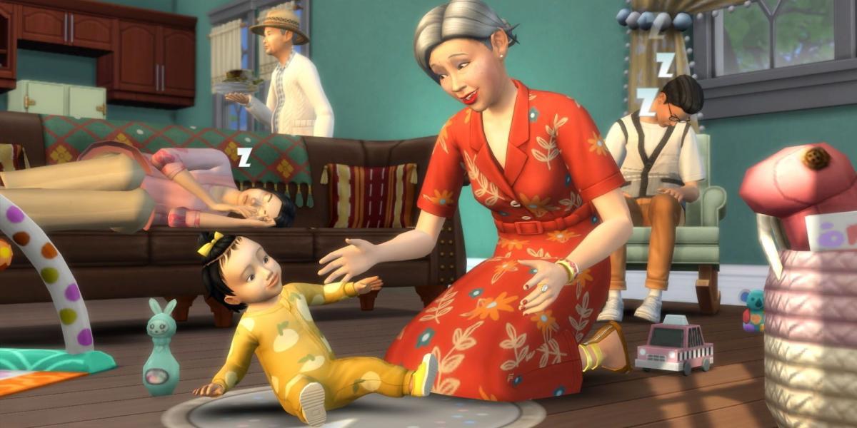 Jogabilidade de The Sims 4: Growing Together