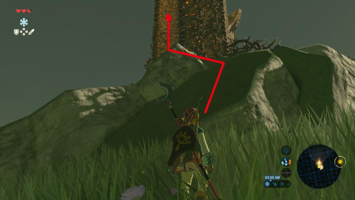 Legend of Zelda Botw Locked Mementos Find Fairy Fountain passo a passo 3