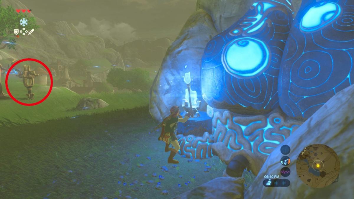 Legend of Zelda Botw Locked Mementos Find Fairy Fountain passo a passo 11