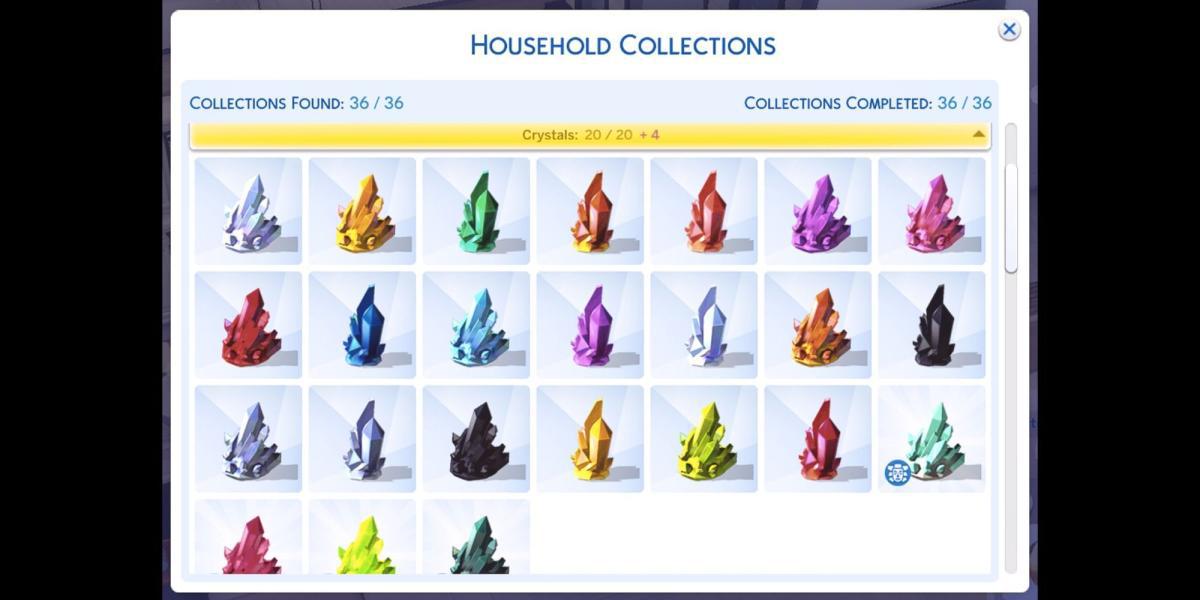 The Sims 4 Coleção de Cristais