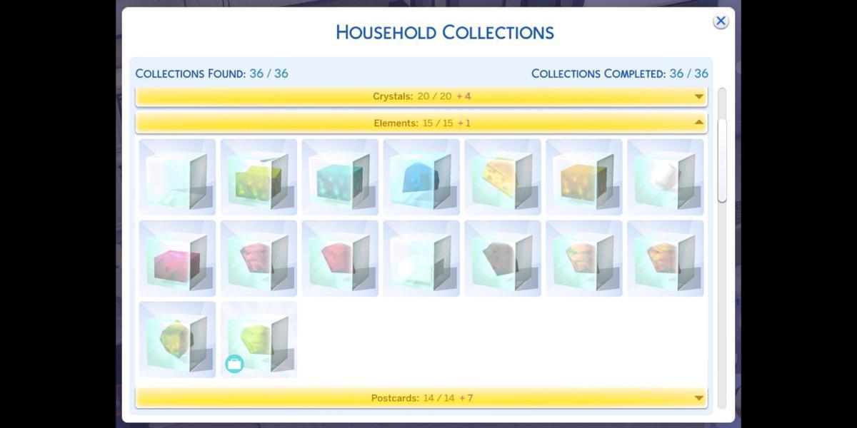 Coleção The Sims 4 Elements
