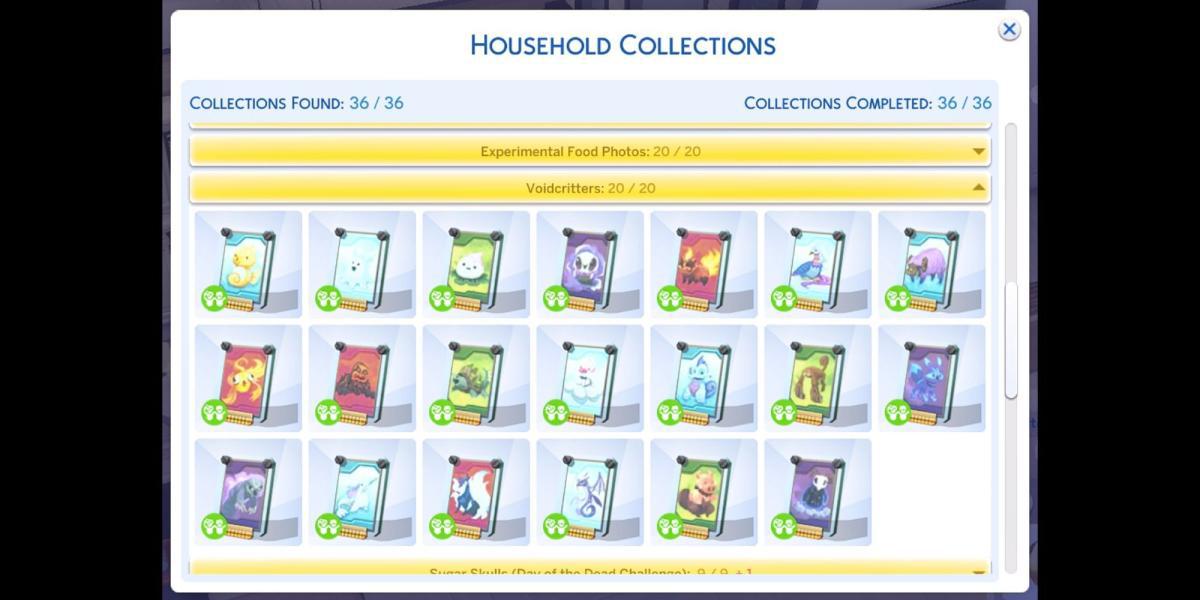 The Sims 4 Coleção Voidcritters
