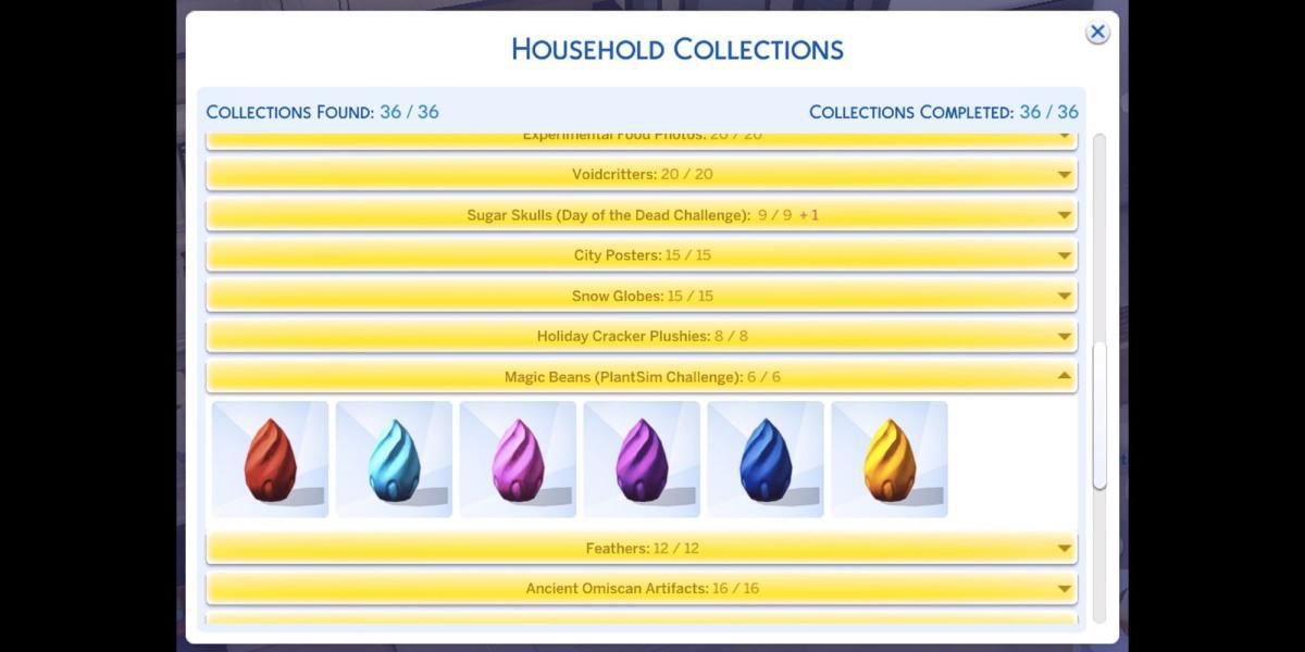 The Sims 4 Coleção Feijões Mágicos