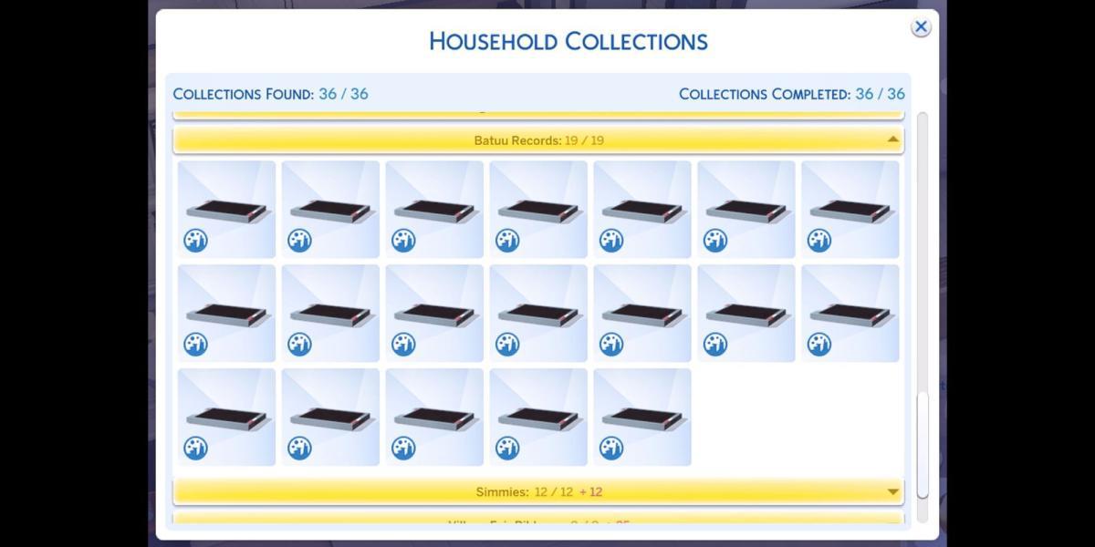 The Sims 4 Batuu Records Collection