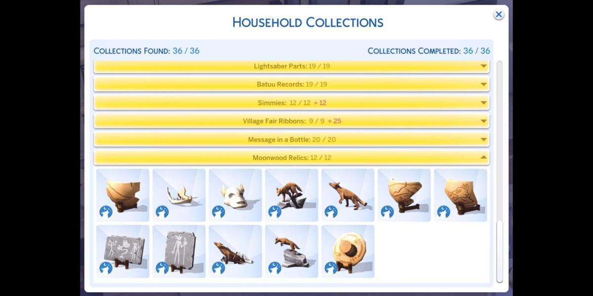 The Sims 4 Coleção de Relíquias Moonwood