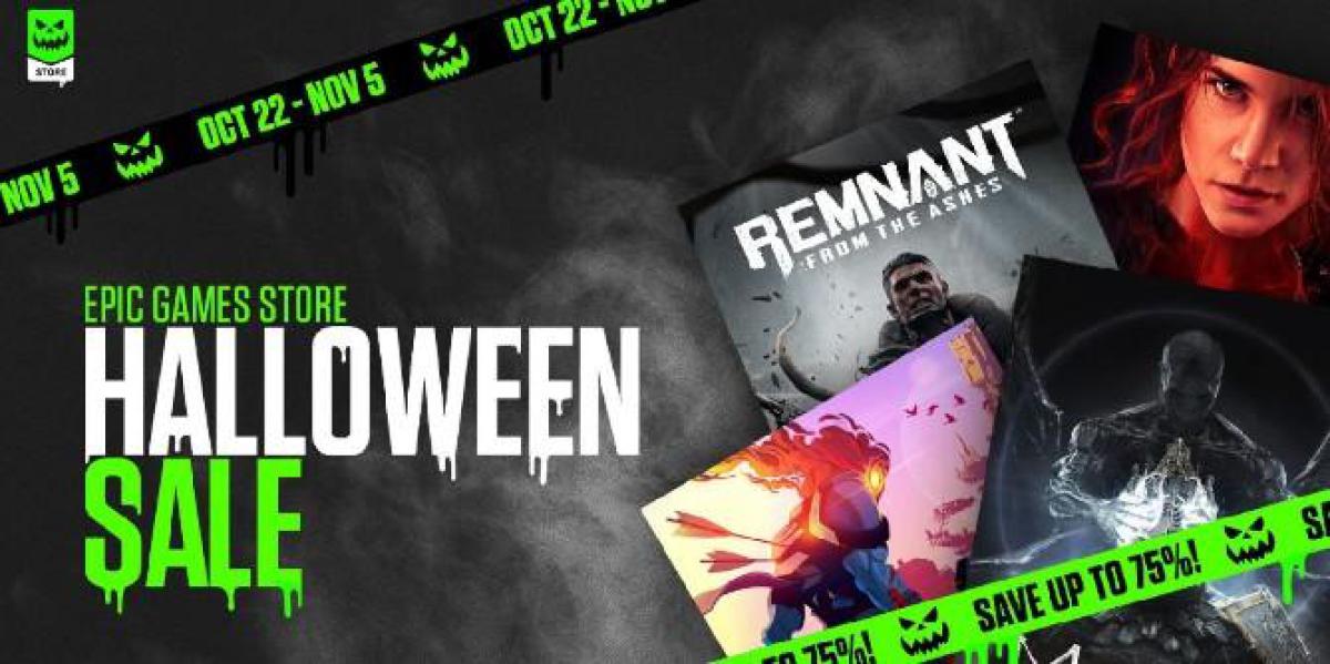 Descontos de venda de Halloween da Epic Games Store em mais de 100 jogos