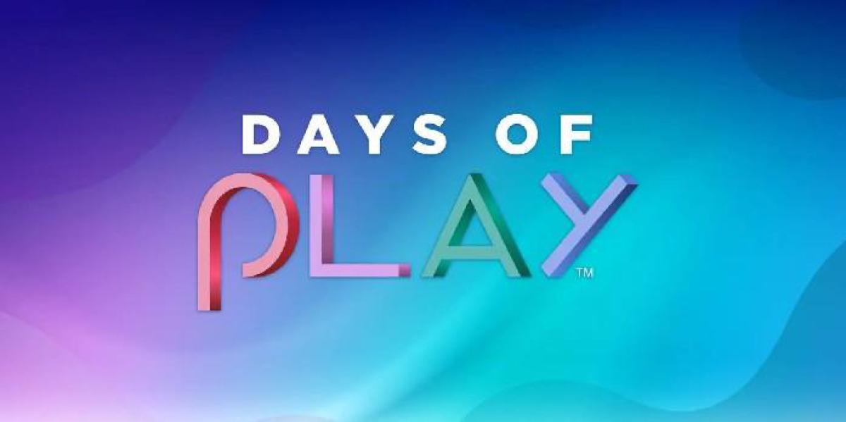 Descontos de venda do PlayStation Days of Play Toneladas de jogos, acessórios e muito mais