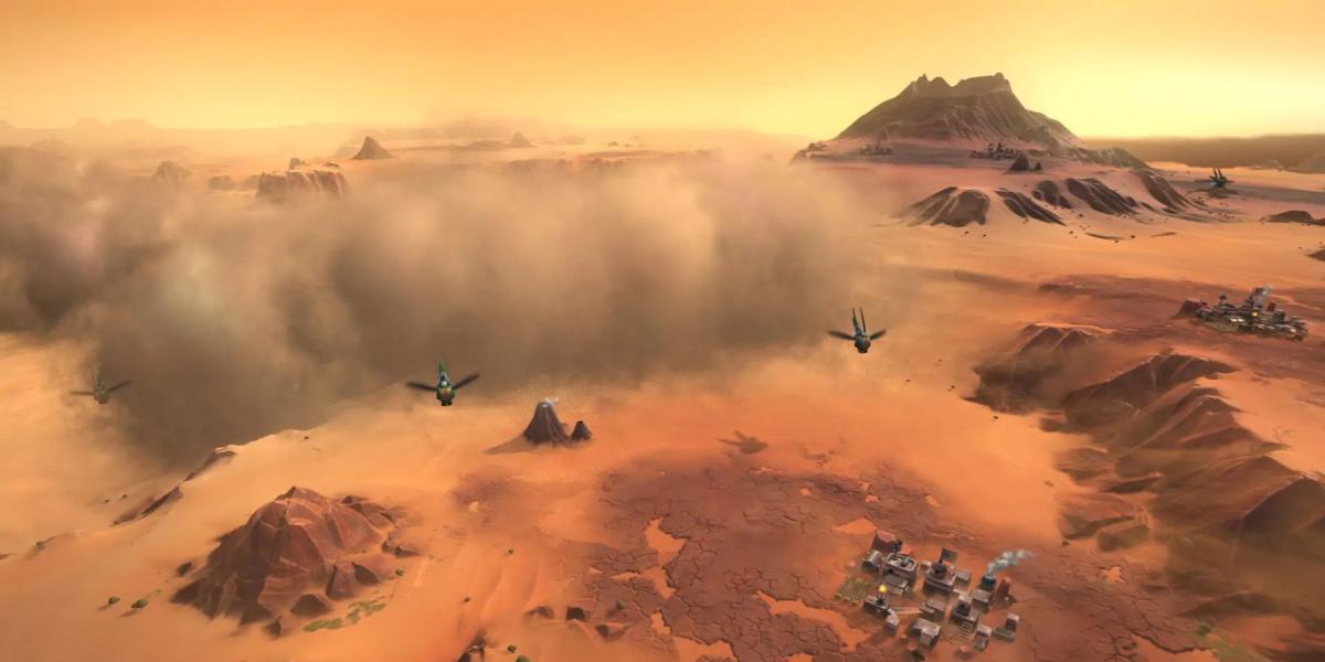 Tempestade de areia Dune-Spice-Wars